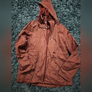 Women's large rain coat jacket